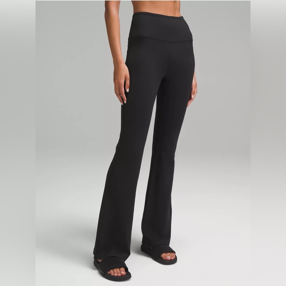 Lululemon Groove Super High Rise Nulu Flared Leggings